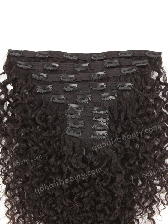 High Quality Brazilian Virgin Hair Clip in Weft Hair Extensions WR-CW-010