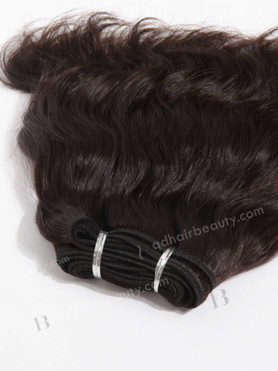 In Stock Indian Virgin Hair 8" Natural Wave Natural Color Machine Weft SM-201