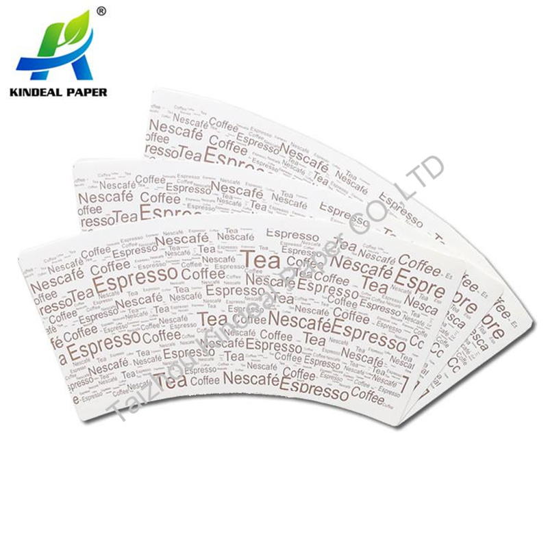  pe coated paper board for cups in paper cup blanks for 8oz/12oz/16oz