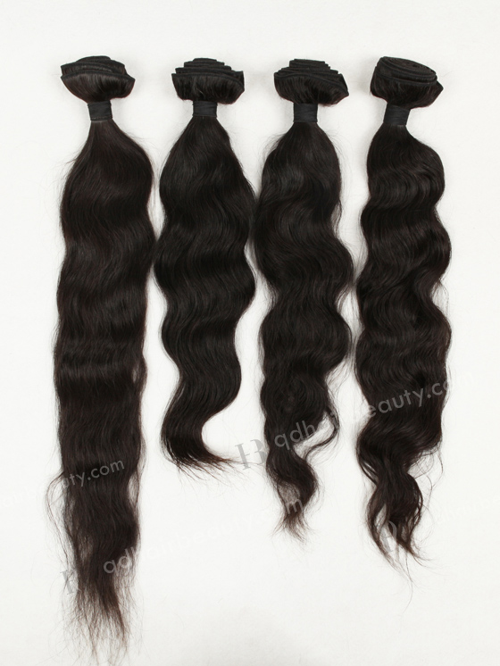 In Stock Cambodian Virgin Hair 22" Natural Straight Natural Color Machine Weft SM-914
