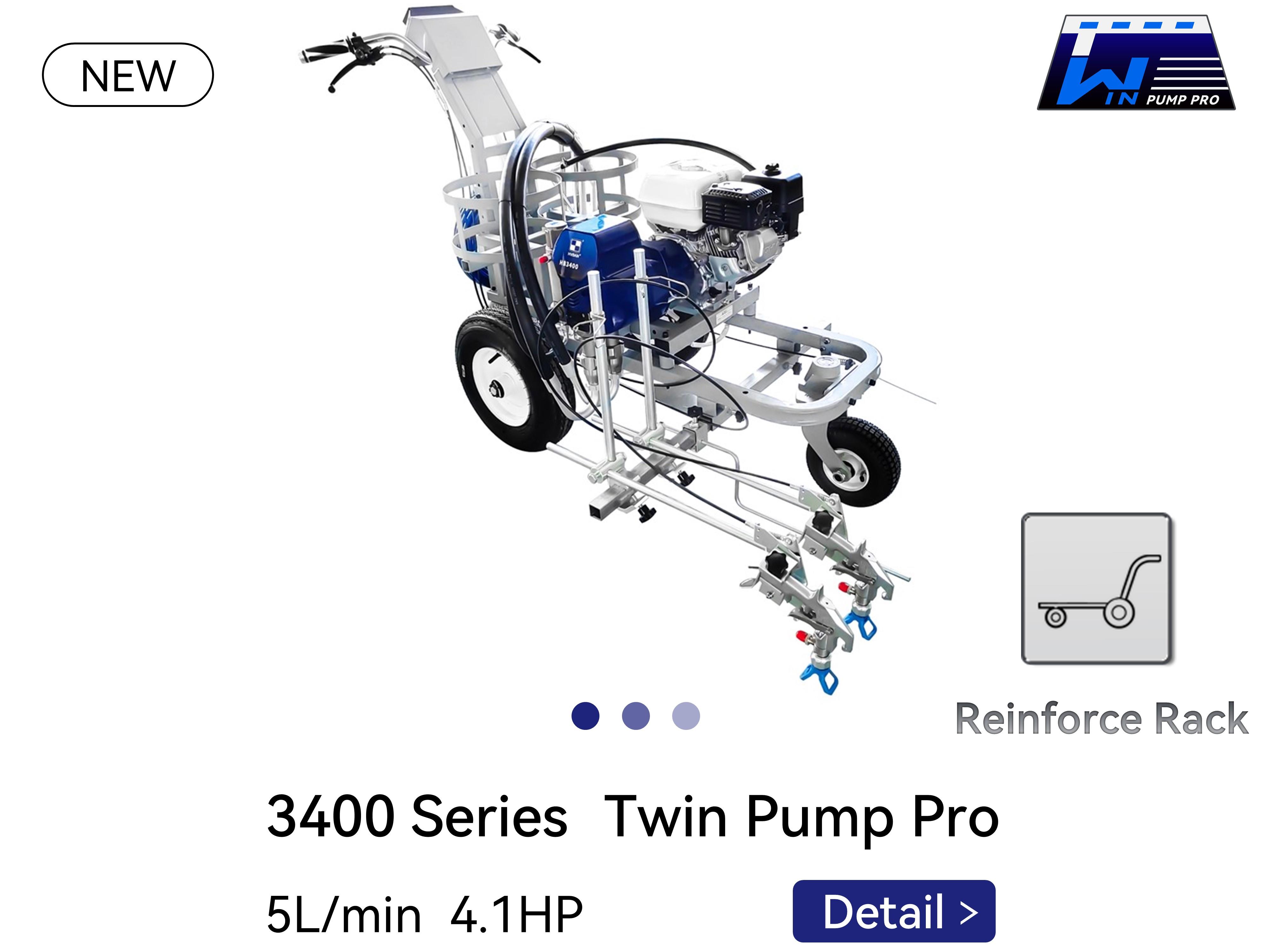 3400 twin pump pro