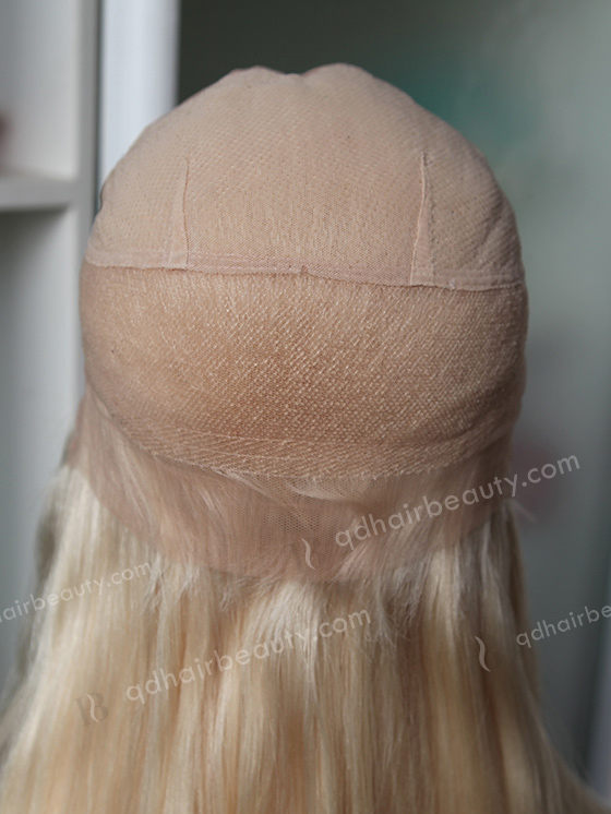 European Hair White Color Silk Top Wig WR-ST-032