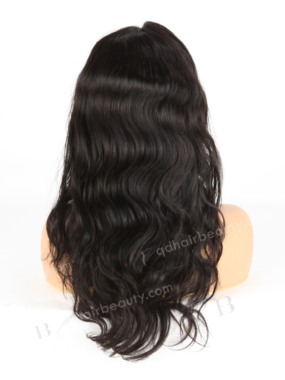 In Stock Indian Remy Hair 18" Body Wave #1B Color 360 Lace Wig 360LW-01015