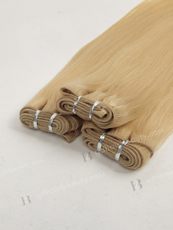 In Stock Malaysian Virgin Hair 22" Straight 613# Color Machine Weft SM-348