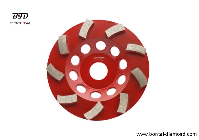 4 inch turbo cup grinding wheel for concrete floor