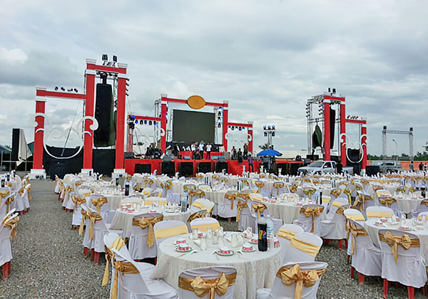 High-Quality Audio Equipment Brings Wedding Party in Thailand to Life