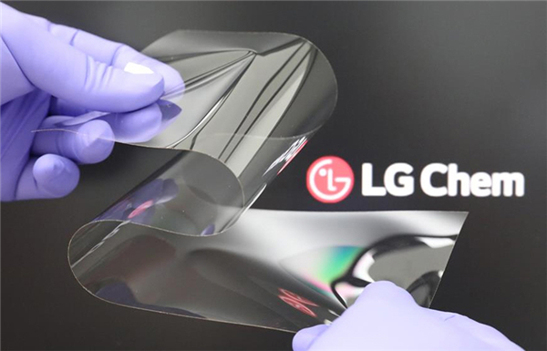 LG化学研发出可用于折叠屏新材料，比PI膜成本更低