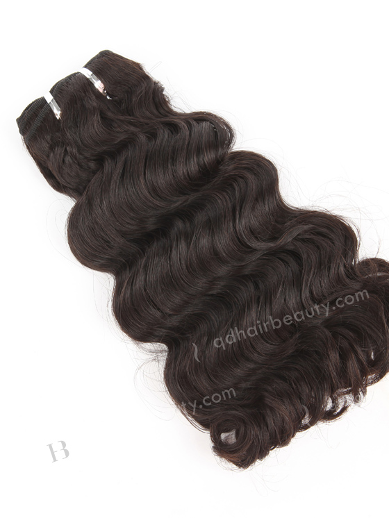 In Stock 7A Peruvian Virgin Hair 12" Double Drawn Deep Body Wave Natural Color Machine Weft SM-6135
