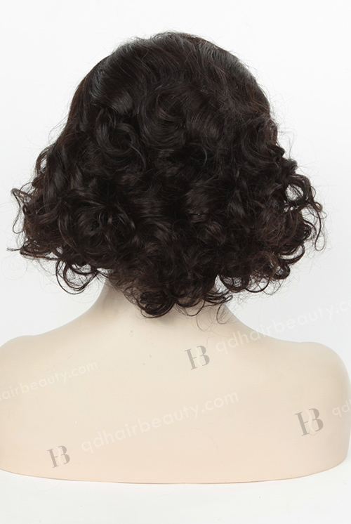 Short Human Hair Wig Lace Front WR-CLF-009