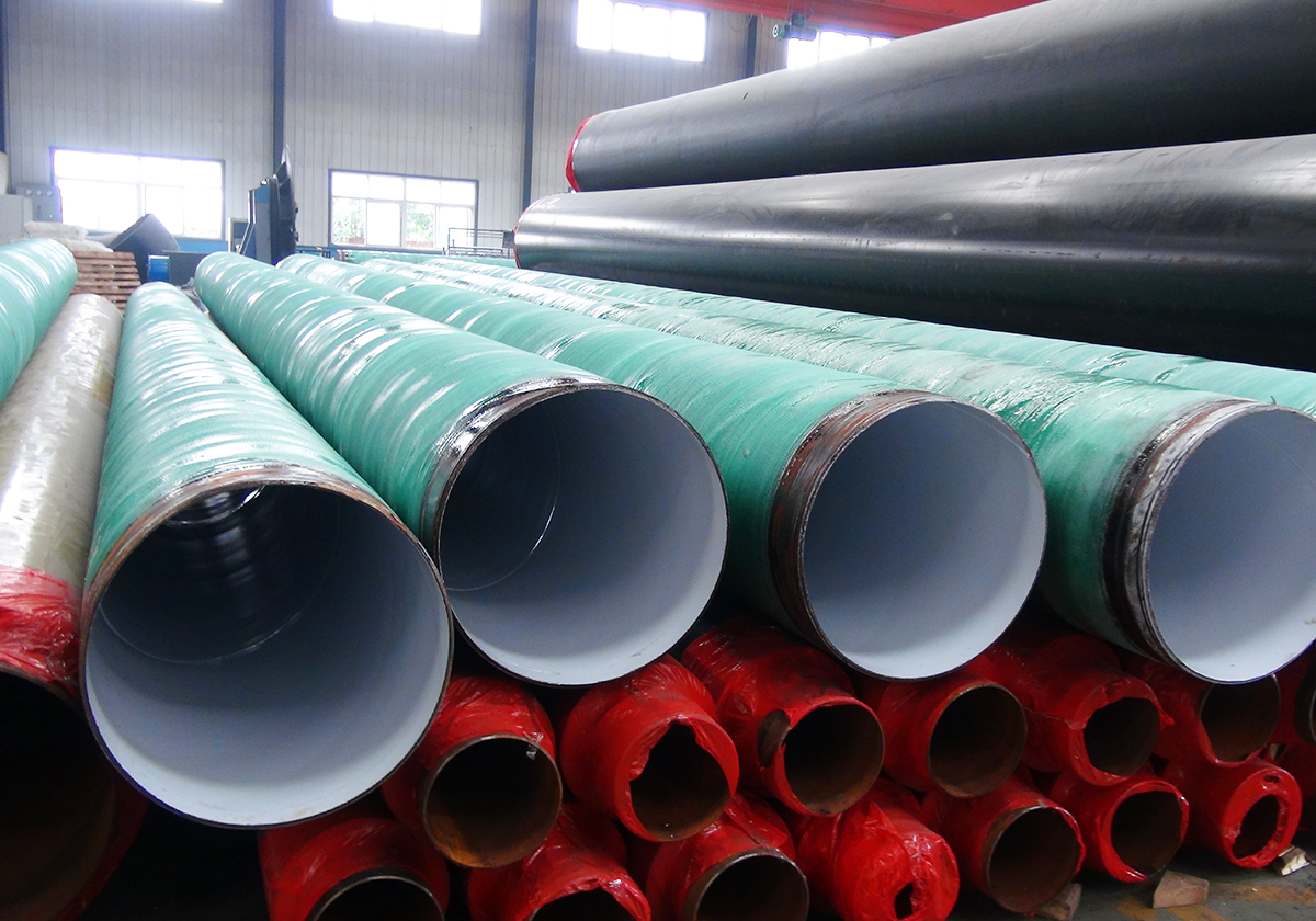 FRP anti-corrosion steel pipe