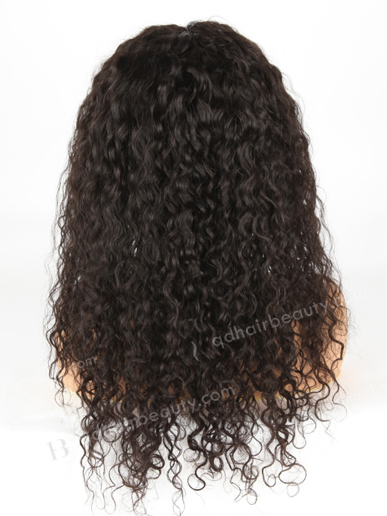 In Stock Indian Remy Hair 20" Molado Curly Natural Color HD Lace Closure Wig CW-01016