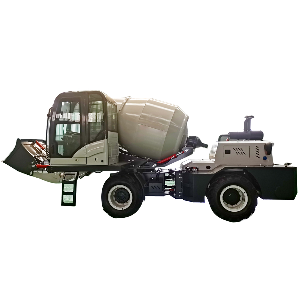 H25 Model 2.5m3 Valid Output Small Self Loading Concrete Mixers For Sale