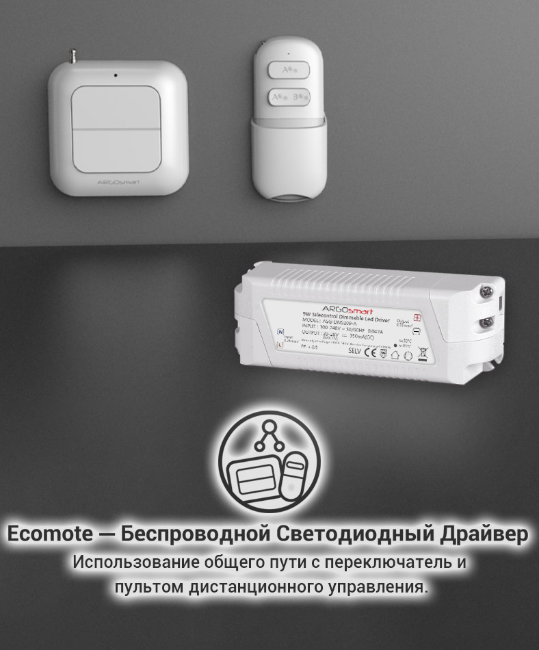 Ecomote Wireless Remote LED Driver