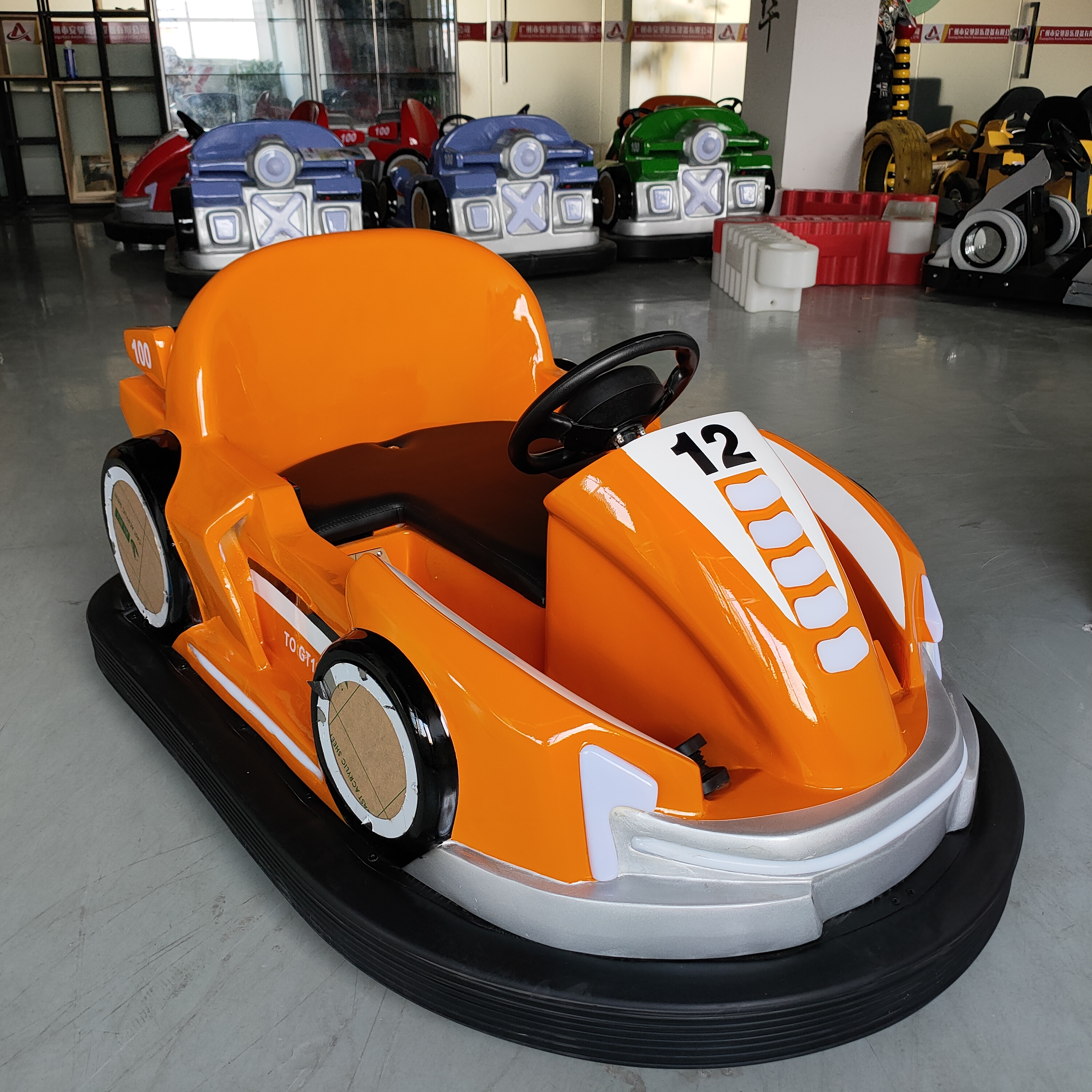 Electric Bumper Car without Floor