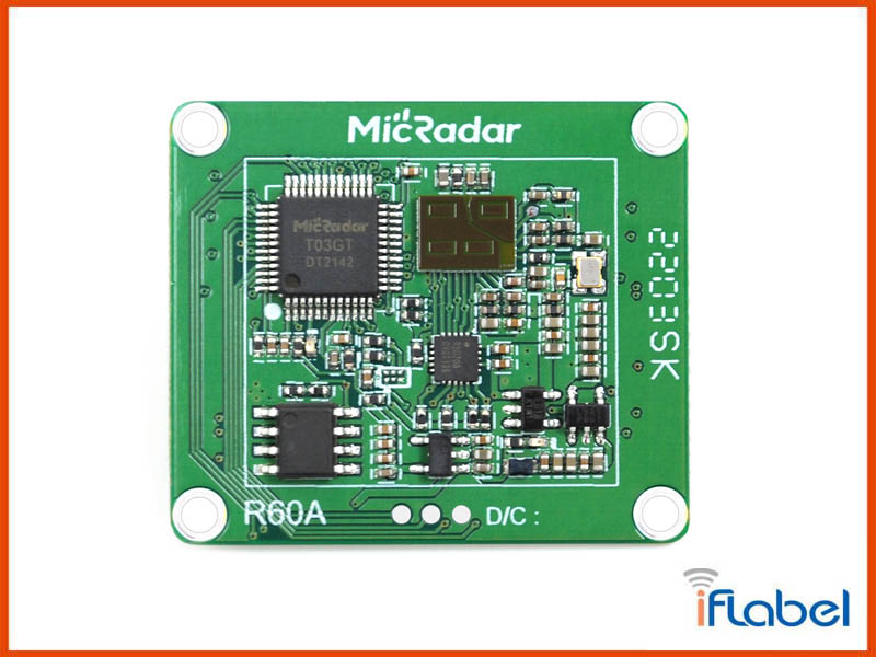 60GHz mmWave Radar motion Sensor module for contactless perception of breathing rate and heart rate Radar, IR60BH1A