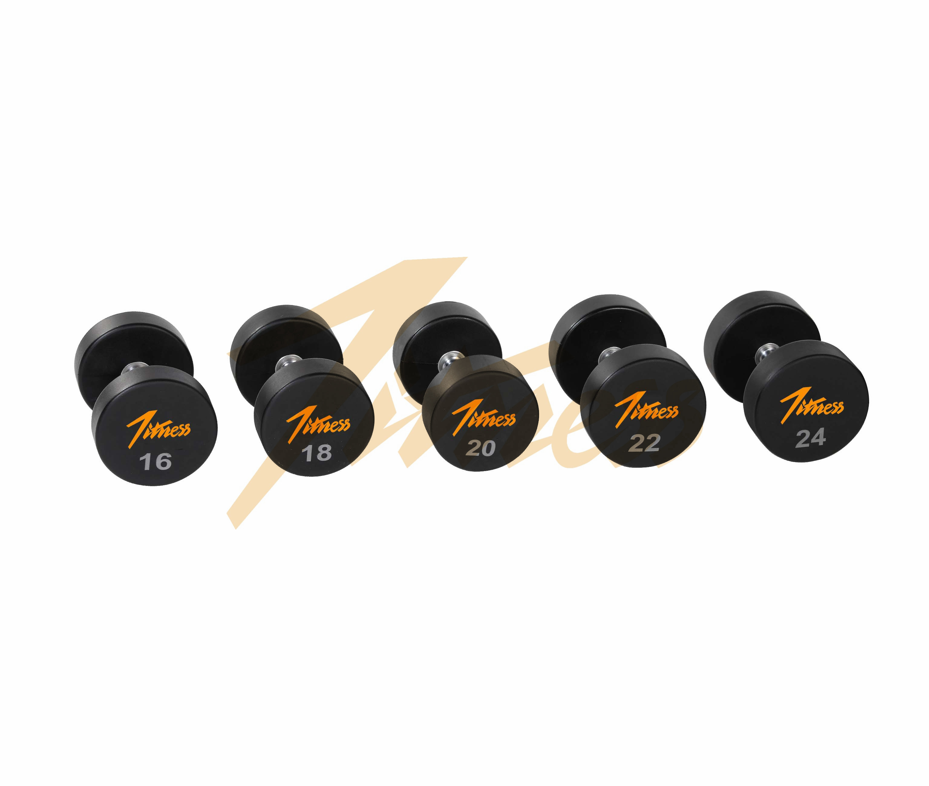 ROUND HEAD PU DUMBBELL