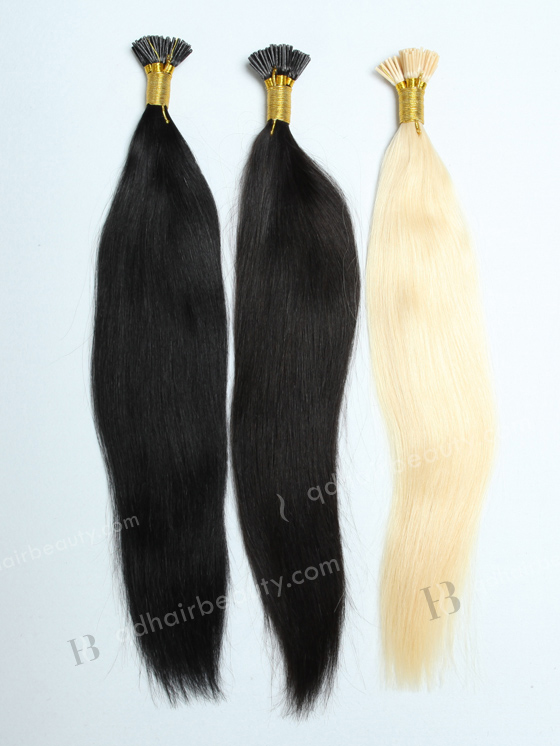 I-tip hair extension Chinese virgin hair 18" straight #2 color WR-PH-002