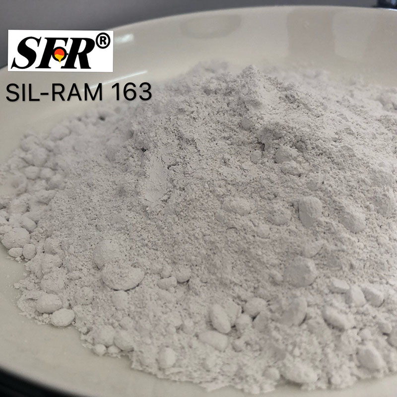 SIL-RAM 163 acid lining material fused quartz dry-type refractory mass fused silica refractory for induction furnace refractory
