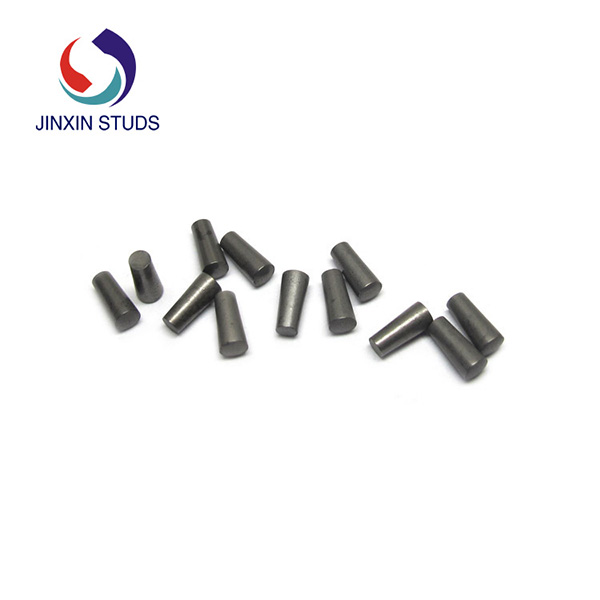 Wear resistant Cemented tungsten carbide pins for special vechicle parts
