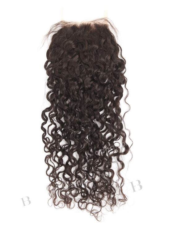 Indian Remy Hair 20" Tight Curl Natural Color Top Closure WR-LC-017