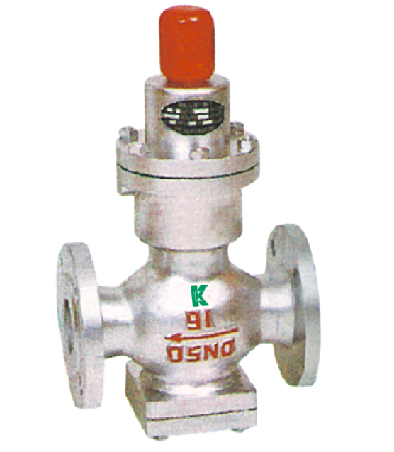 Bellows type pressure reducing valve