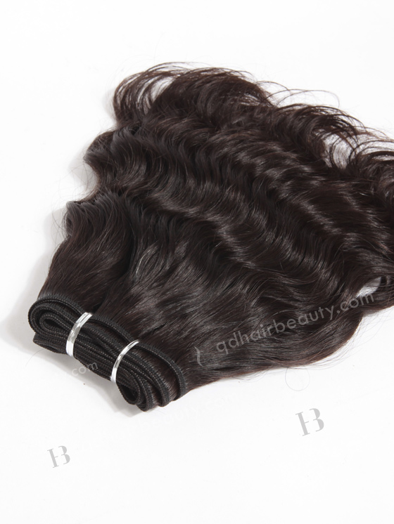 In Stock Brazilian Virgin Hair 10" Natural Wave Natural Color Machine Weft SM-402
