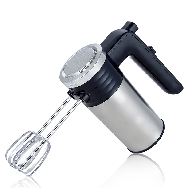 CX-6611 5 Speed 200W 250W Stainless Steel Egg Beater Electric Hand Held Mixer