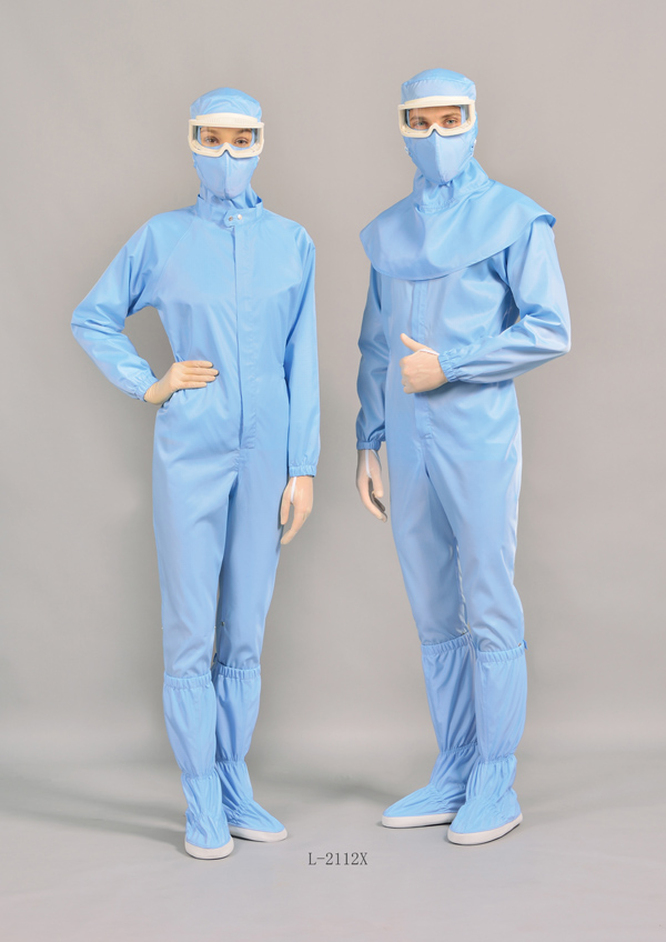 2-in-1 cleaning coverall L-2111X~L-2116X