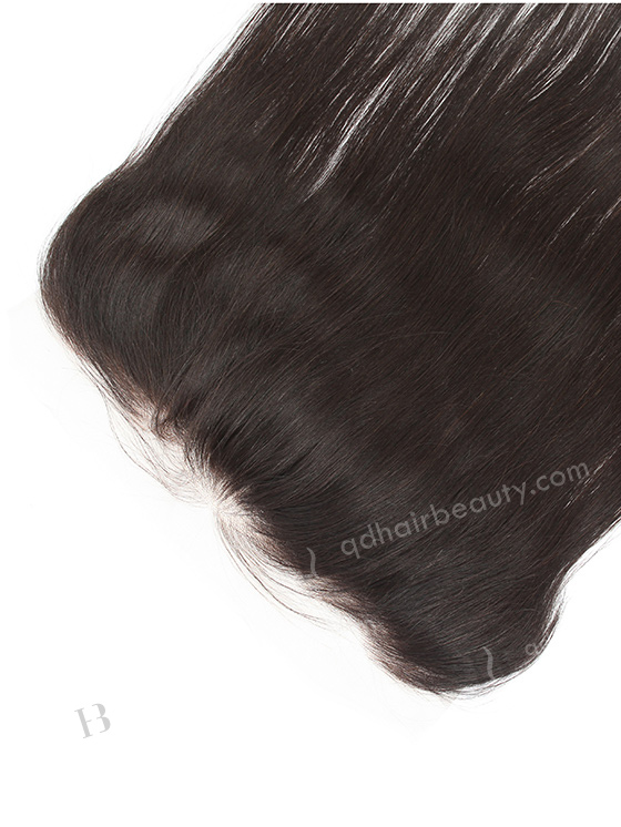 In Stock Indian Virgin Hair 16" Straight Natural Color Lace Frontal SKF-059