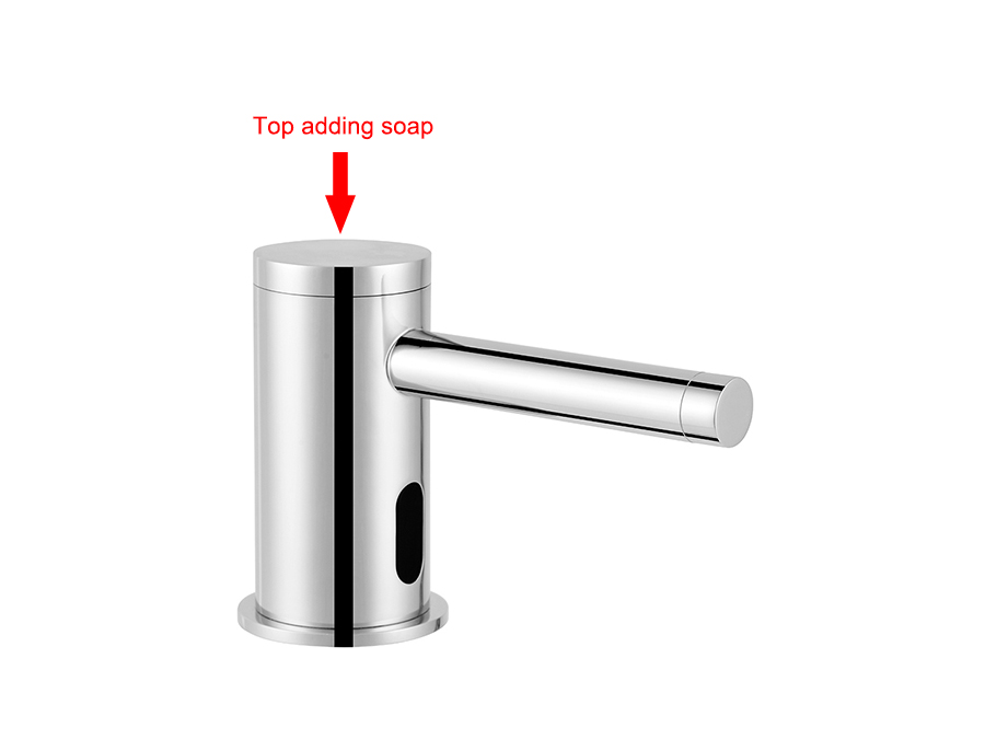 Top adding sensor soap dispenser-Y5818A