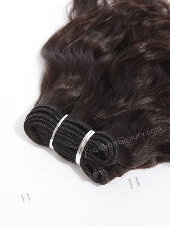 In Stock Brazilian Virgin Hair 8" Natural Wave Natural Color Machine Weft SM-154