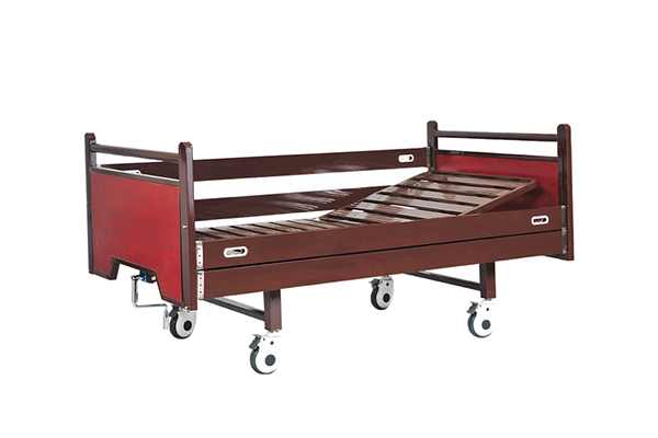 A-20 wooden home design single crank manual children hospital bed
