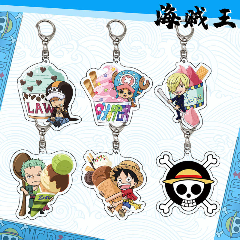 Resin crafts Japanese Anime Resin Keyring Custom Key buckleKeychain For Promotional Business Gifts Children