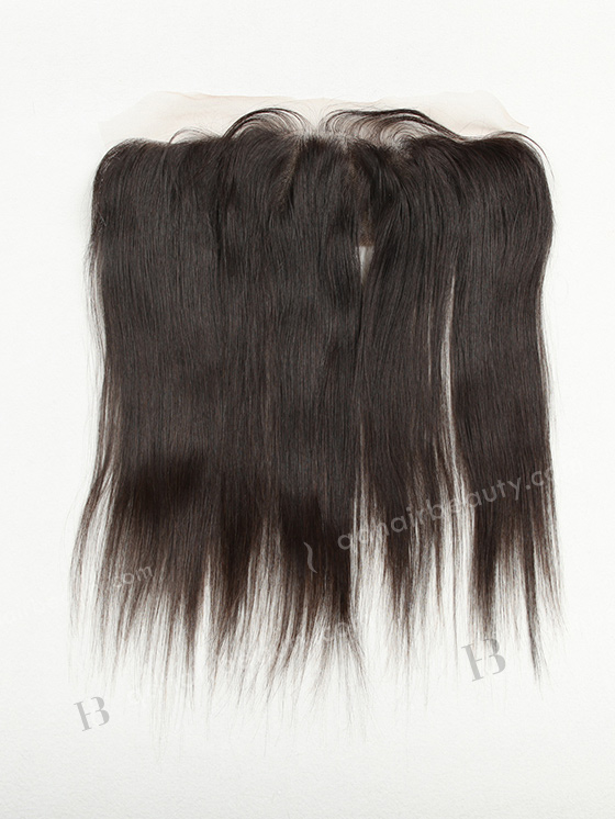 In Stock Indian Virgin Hair 14" Straight Natural Color Lace Frontal SKF-058