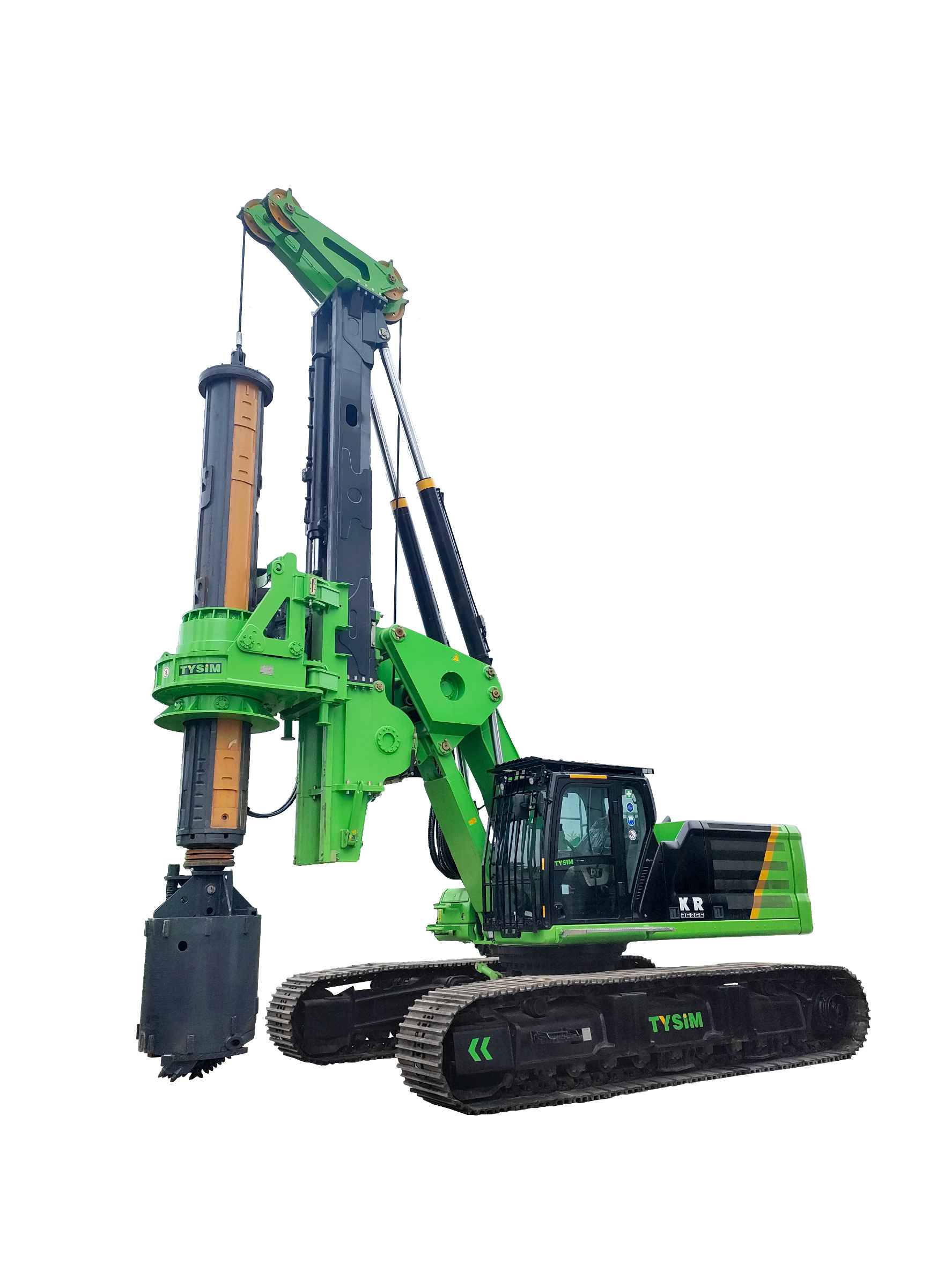 KR360CS Low headroom fully electric control rotary drilling rig
