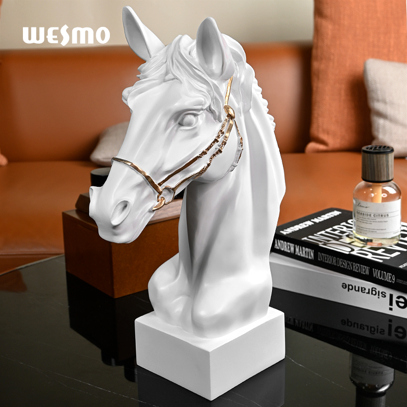 Creative 3D Animals horse table statue 