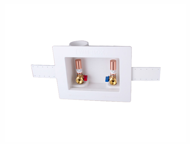 Outlet Boxes with Valves Installled Push-fit Application