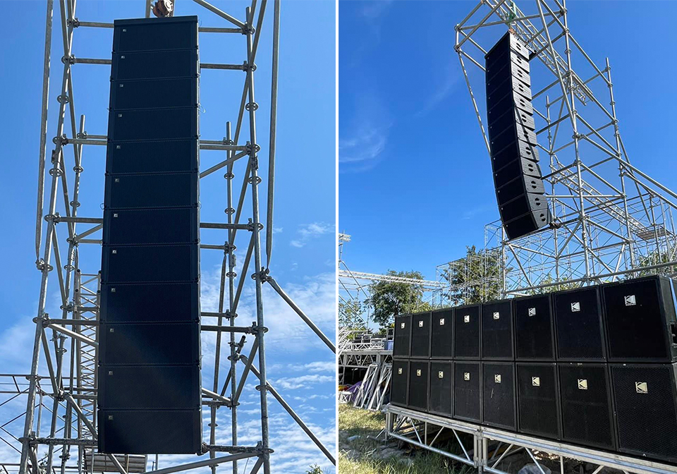 Umber Guitar Music Soars with ZSOUND Line Array System Brilliance