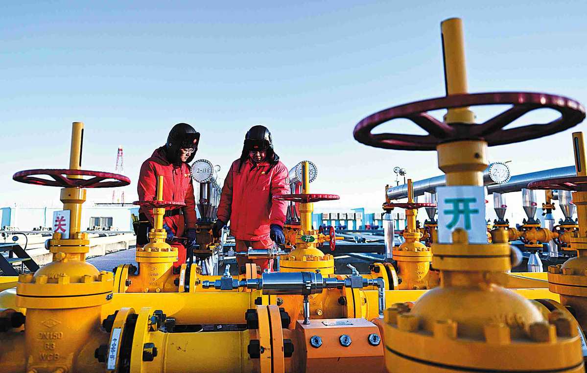 China's Natural Gas Output Up 6.7% in First Two Months