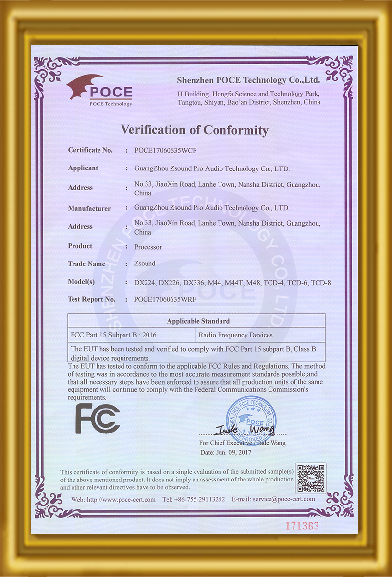 FCC certificate_Speaker 004