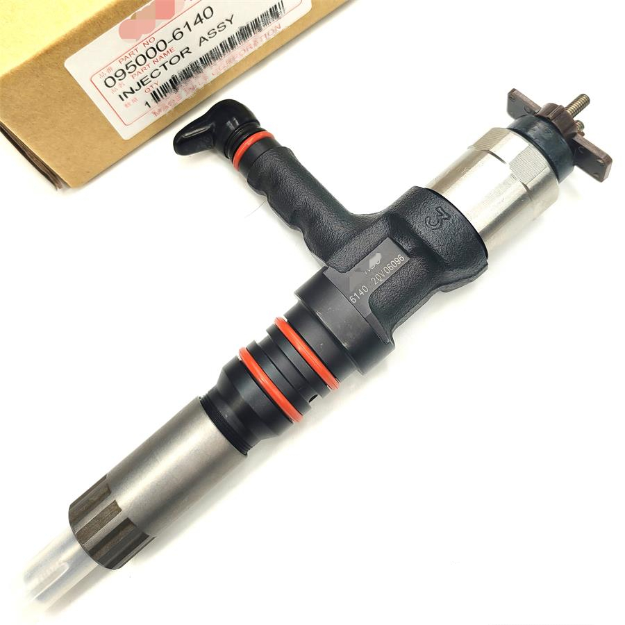 GENUINE AND BRAND NEW DIESEL FUEL INJECTOR 095000-6140, 6216-11-3200 FOR SAA6D140E-5 ENGINE