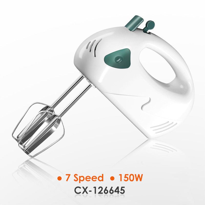 CX-126615 7 Speed 100W 120W 150W Egg Beater Electric Hand Held Mixer