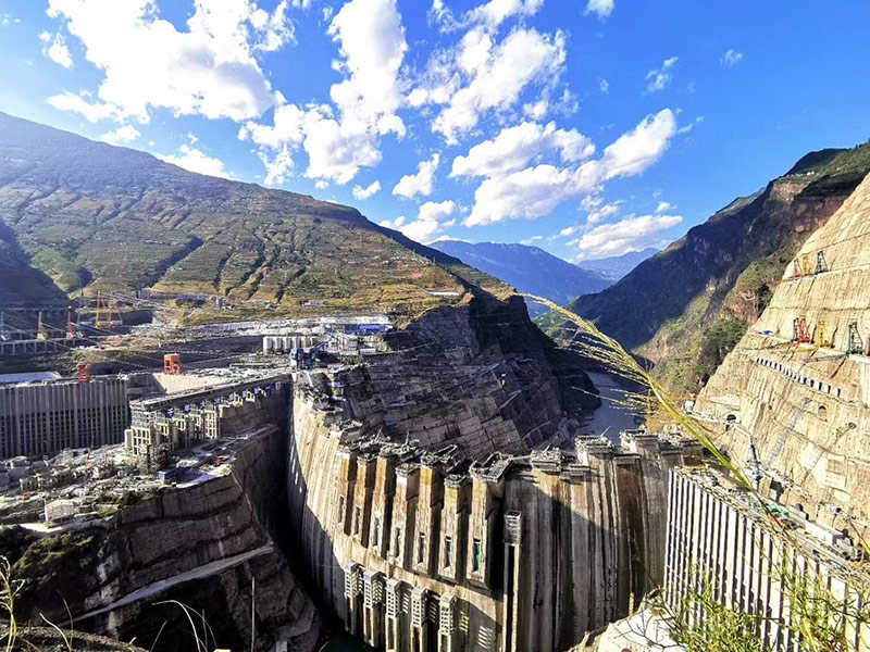 Dam Climbing Formwork of Yunnan Baihetan Hydropower Station