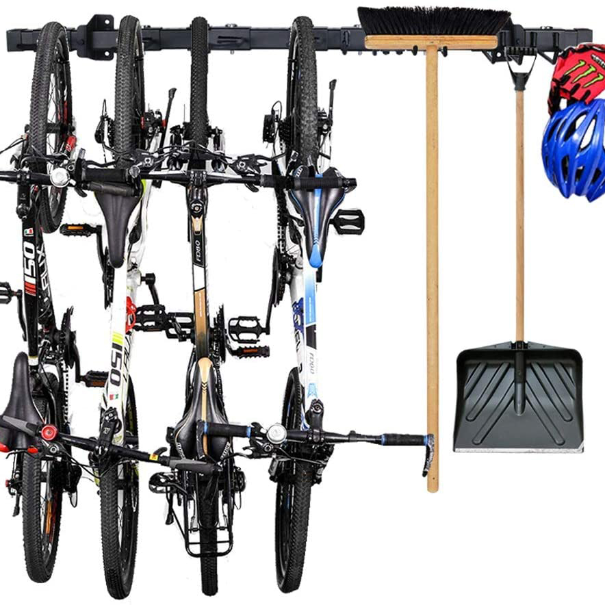 JH-Mech Bike Storage Rack Supplier-Garage Adjustable Wall Mount Organizer Bike Rack