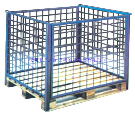 Tray type warehouse cage