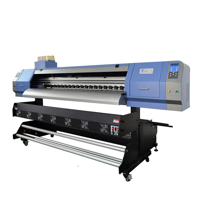 Impresora de sublimación DX5 de 1,8 m 4 cabezales 