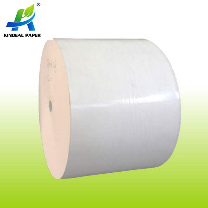  Low Price cup paper manufacturers direct sale hot sale pe coated kraft paper roll paper cup raw material rolls stock Made In China