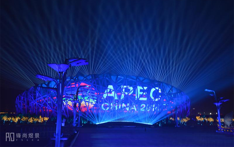 北京APEC会议迎宾活动艺术灯光