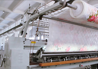 3.2 meters digital control air-condition quilts making machine