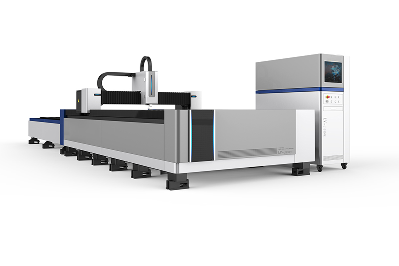 Open switching platform laser cutting machine